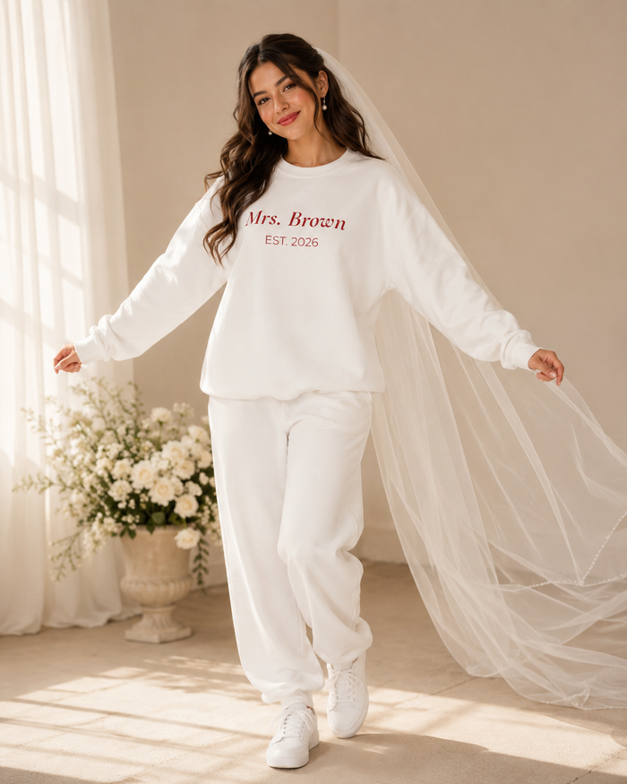 Marron Mrs Est Sweatshirt