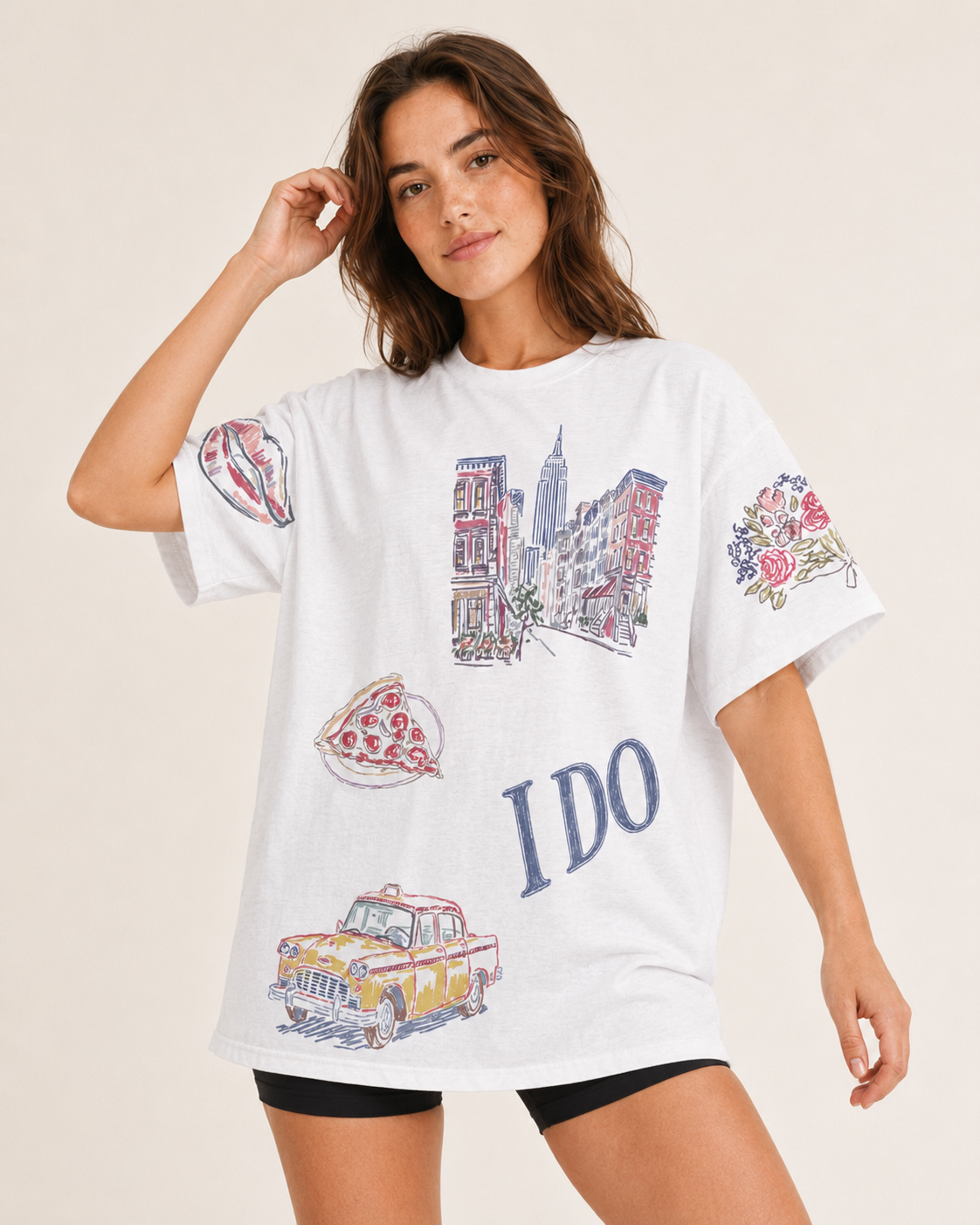 NY Bride Doodles T-shirt – Vowed