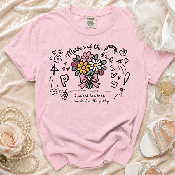 Bride's Mom T-Shirt in Blossom