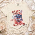 Red, White & I Do Willow's Bachelorette New York July 4th 2026 shirt.