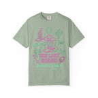 T-shirt with "Her Last Rodeo Jennifer's Bach Nashville TN Summer 2026" and rodeo graphics.
