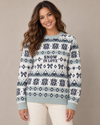 Snow In Love Knitted Sweater