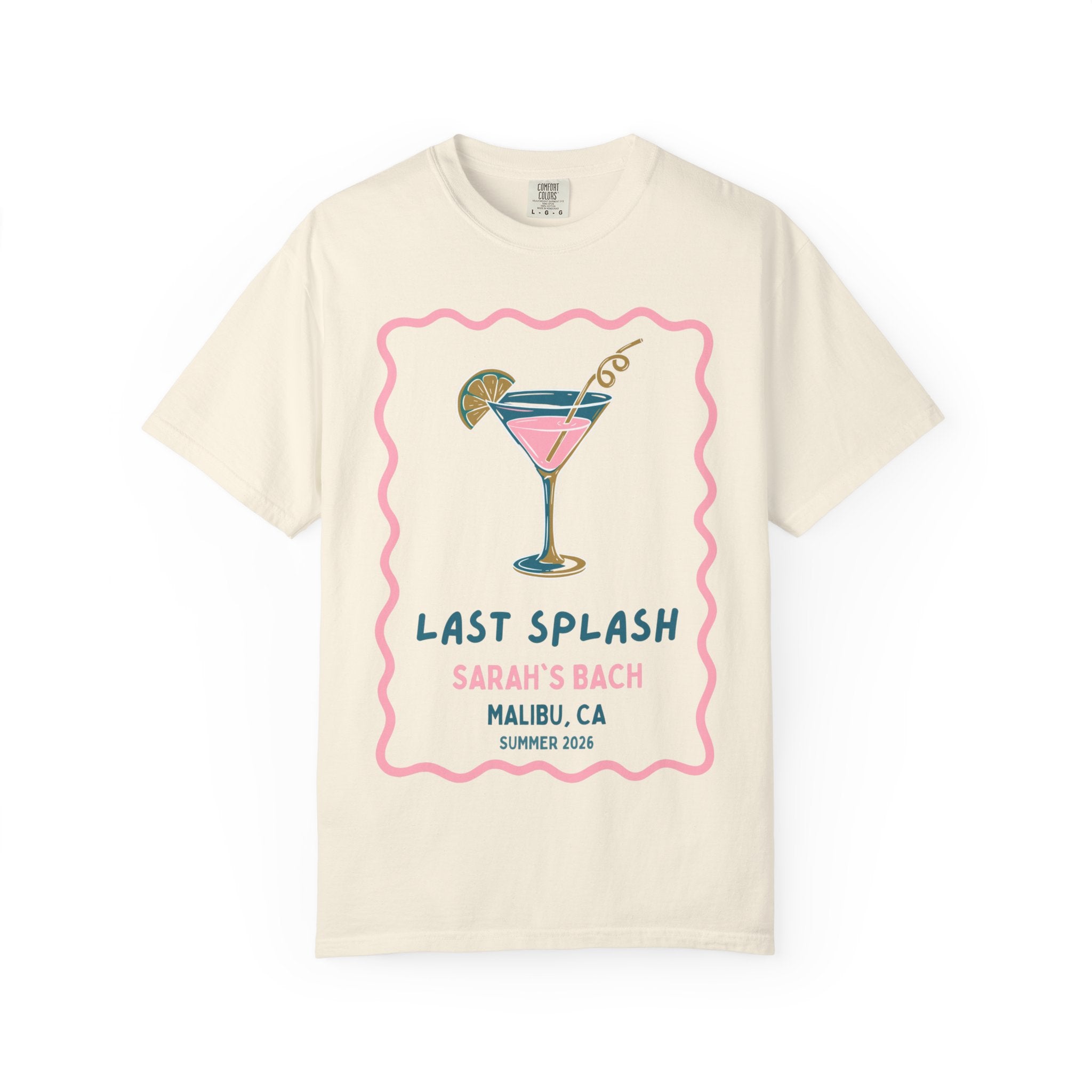 Last Splash Coastal Martini T-shirt