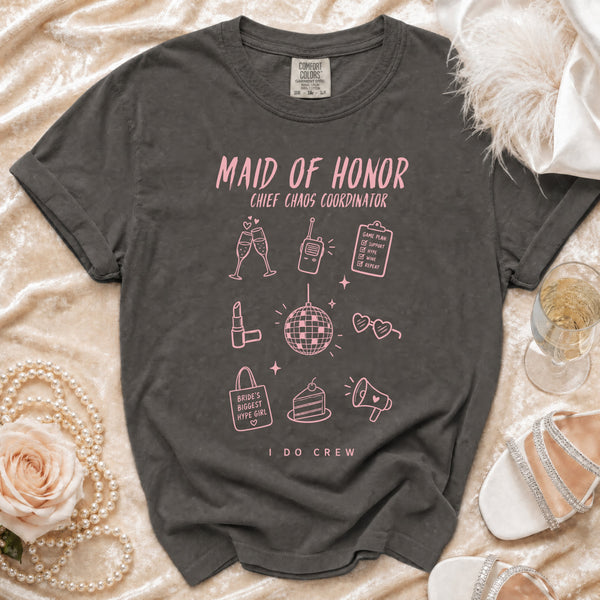 Chief Chaos Coordinator T-Shirt in Pepper