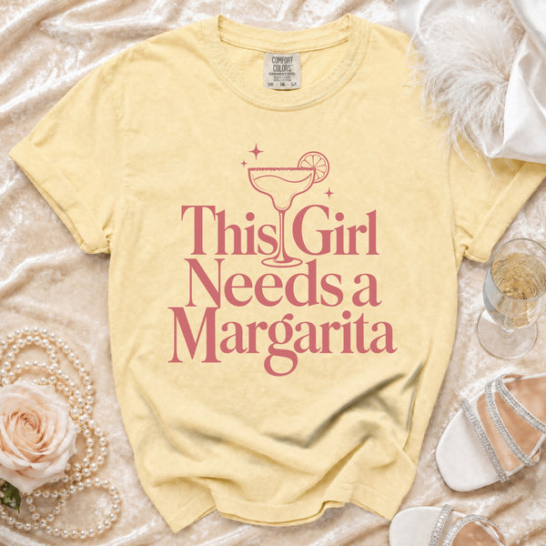 Margarita Mood T-Shirt in Butter