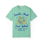Sarah's Bach Last Splash Malibu CA Summer 2026 graphic tee.