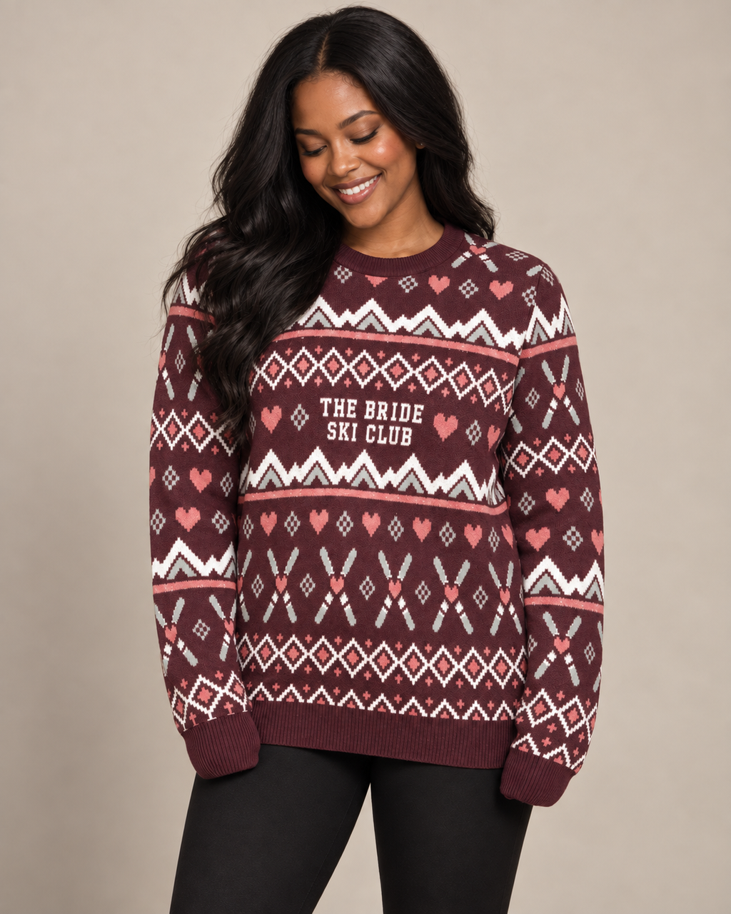 Bride Ski Club Knitted Sweater