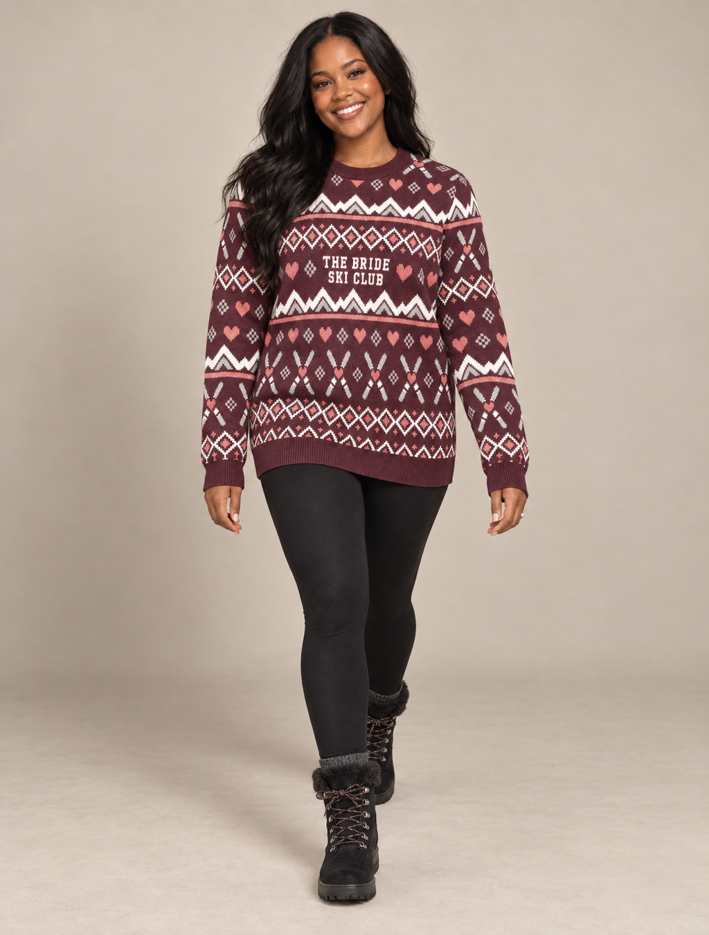 Bride Ski Club Knitted Sweater