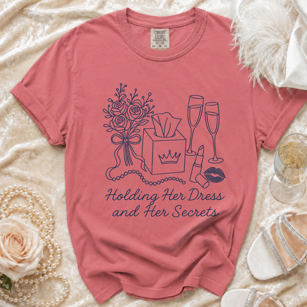 Maid of Honor T-Shirt in Watermelon