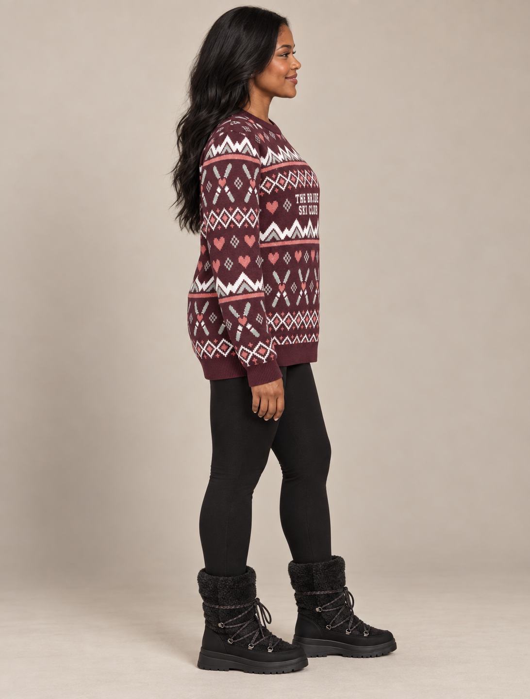 Bride Ski Club Knitted Sweater