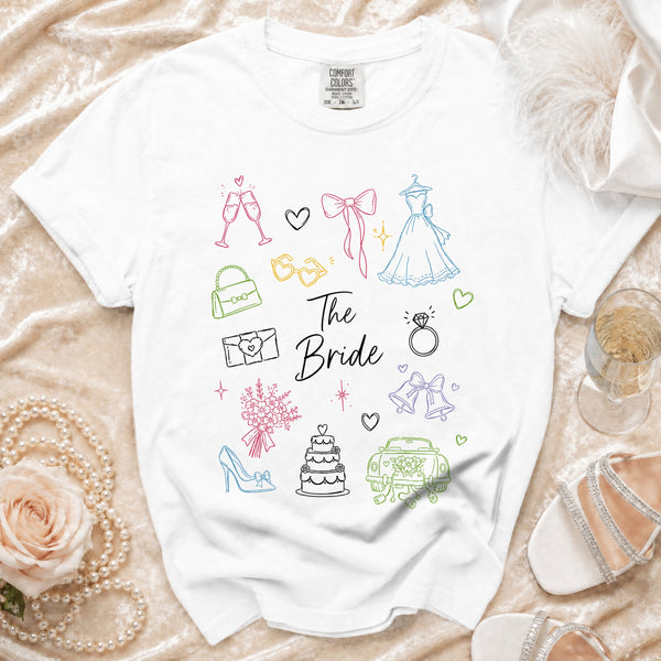 The Bride T-Shirt in White
