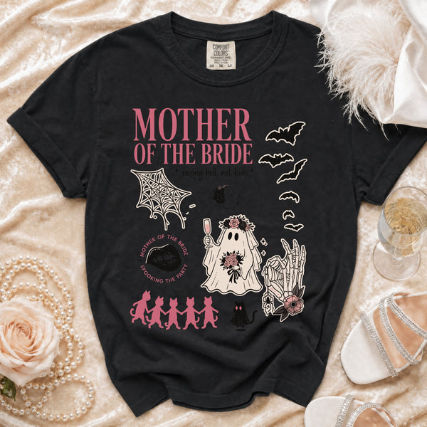 Raising Hell Mother T-shirt in Black