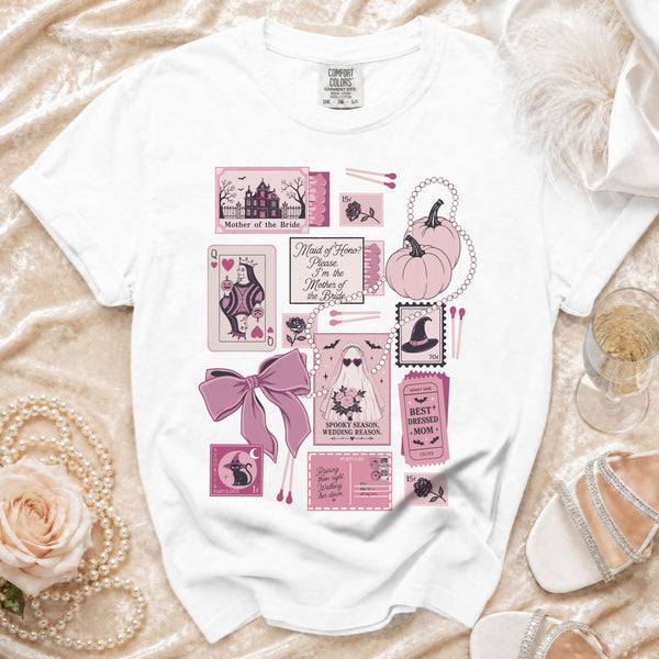 Spooky Mother T-shirt in White