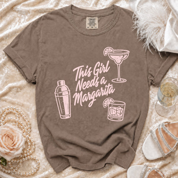 Margarita Girl T-Shirt in Espresso