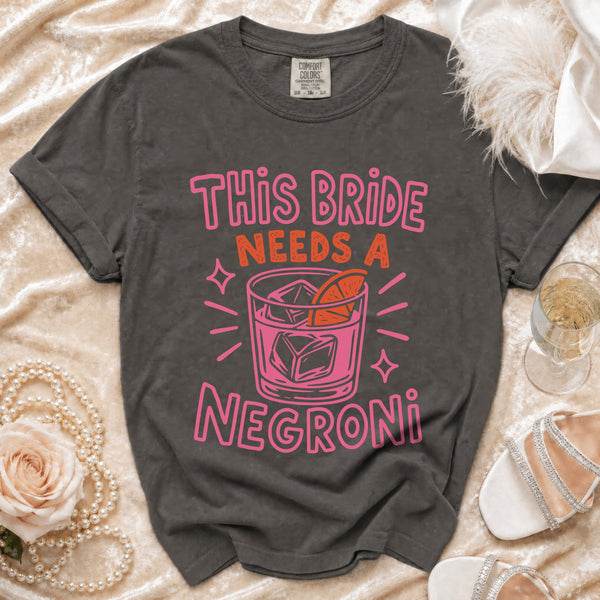 Negroni Bride Tee in Pepper
