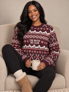 Bride Ski Club Knitted Sweater