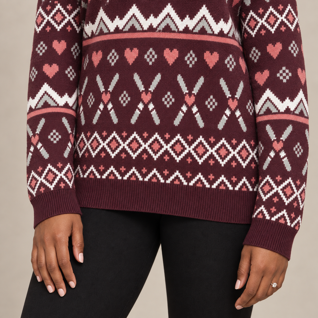 Bride Ski Club Knitted Sweater