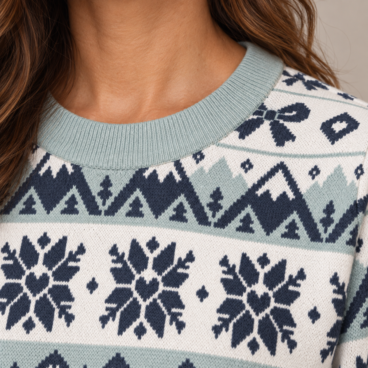 Snow In Love Knitted Sweater