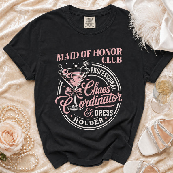 MOH Club T-Shirt in Black