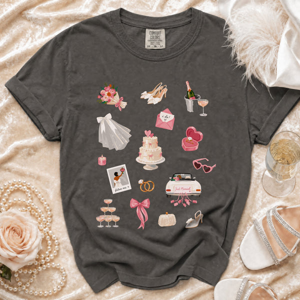 Bridal Dreams T-Shirt in Pepper