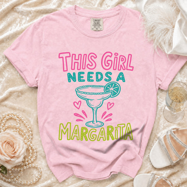Margarita Girl T-Shirt in Blossom