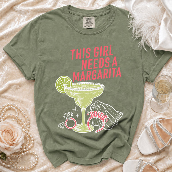 Margarita Bride T-Shirt in Moss