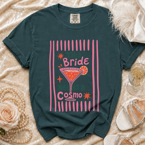 Cosmo Bride T-Shirt in Blue Spruce