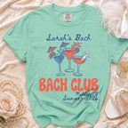 Sarah's Bach Club Malibu, CA Summer 2026 t-shirt.