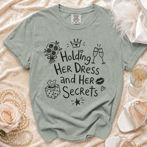 Maid of Honor T-Shirt in Bay