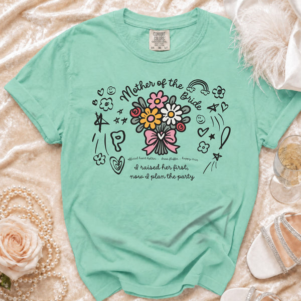 Bride's Mom T-Shirt in Island Reef