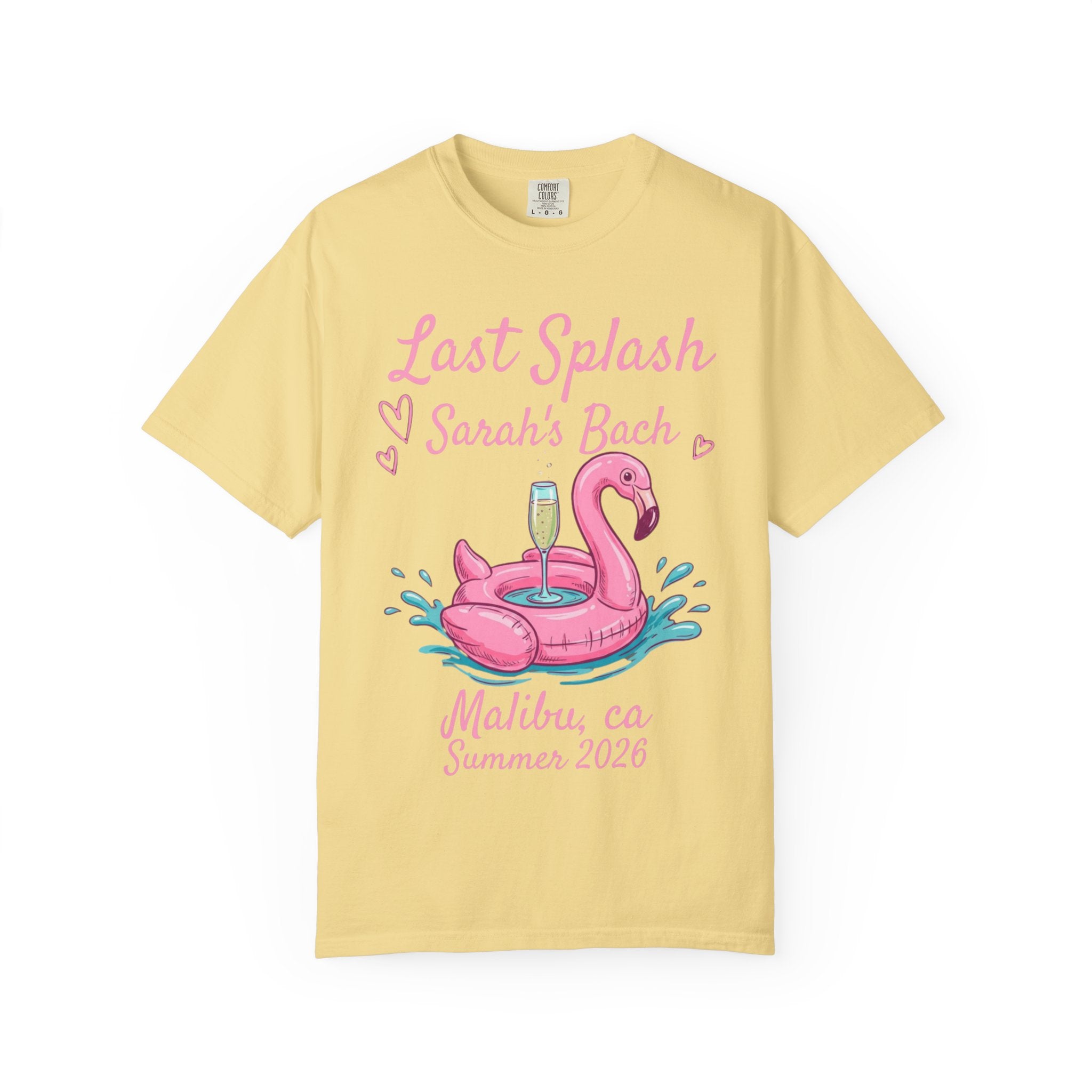 Coastal Last Splash Flamingo T-Shirt