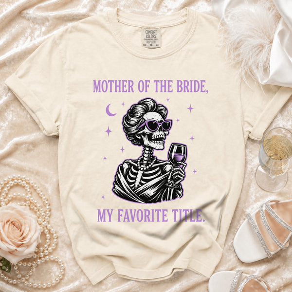 Mother of the Bride T-Shirt in Ivory
