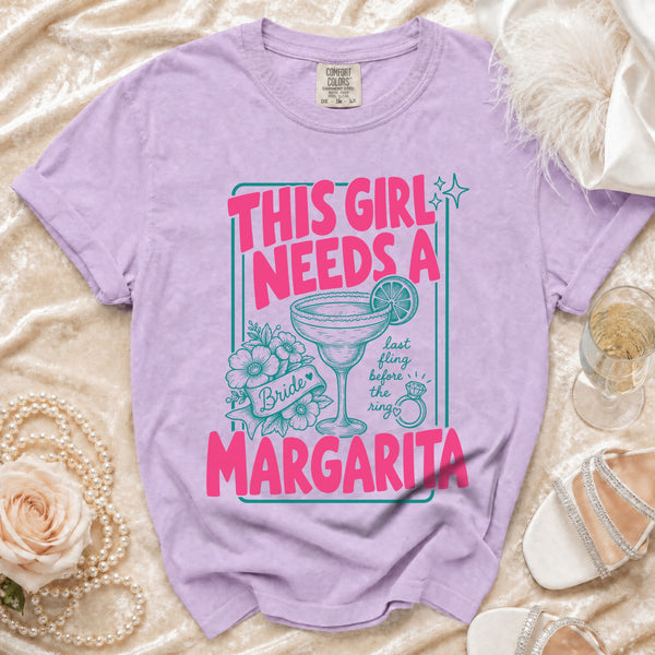 Bride Margarita T-Shirt in Orchid