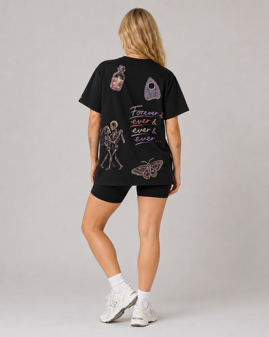 Spooky Bride Doodles T-shirt