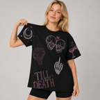Spooky Bride Doodles T-shirt