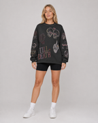 Spooky Bride Doodles Sweatshirt