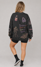 Spooky Bride Doodles Sweatshirt