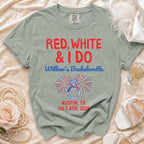 Red, White & I Do Willow's Bachelorette Austin, TX July 4th, 2026 t-shirt.