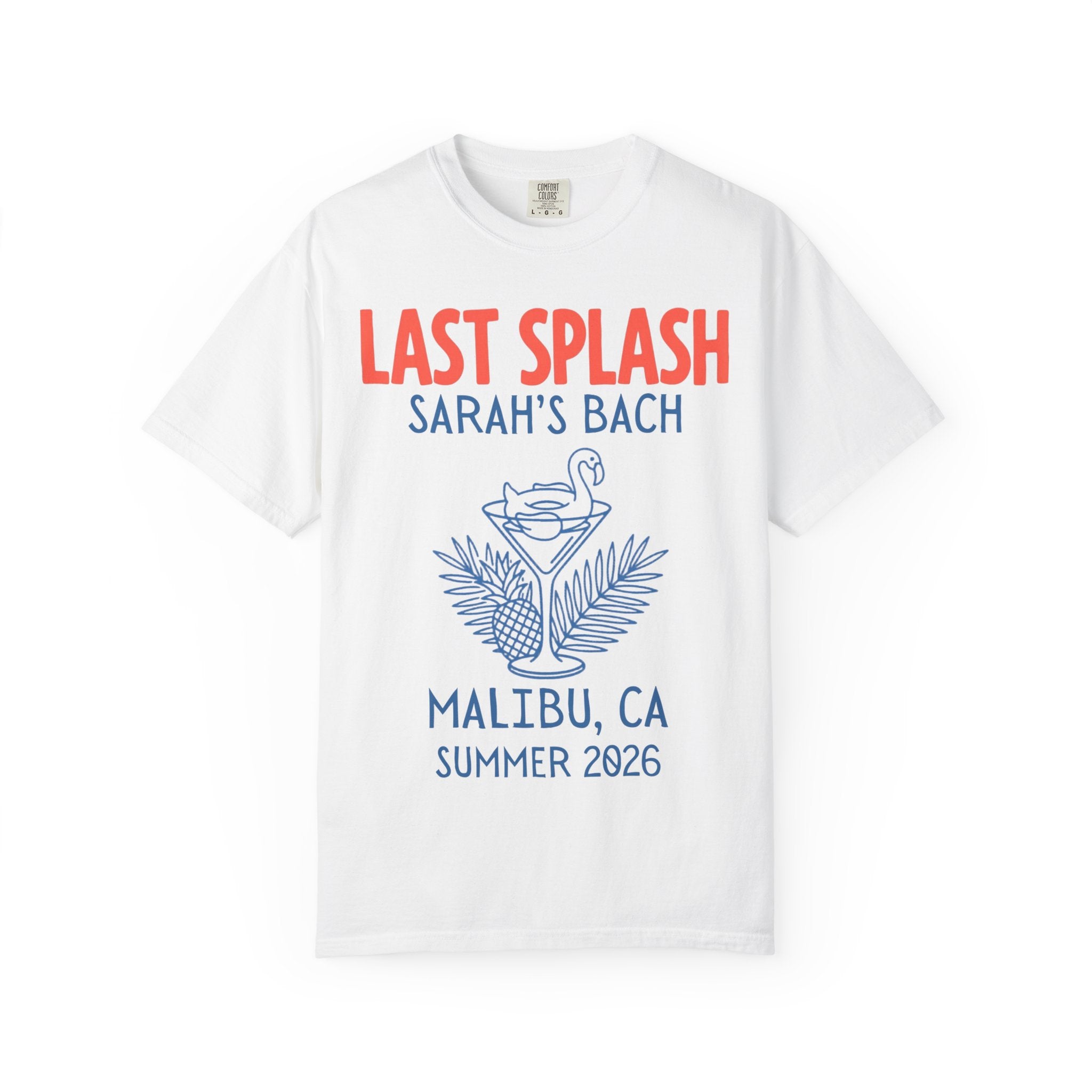 Last Splash Coastal Bach Party T-Shirt