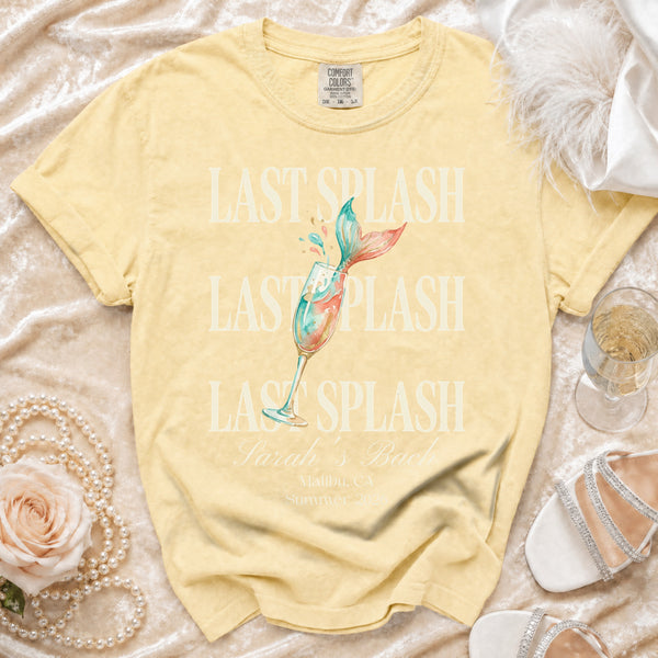 Last Splash Mermaid Bach T-Shirt in Butter