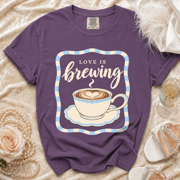 Love Brewing T-Shirt in Grape