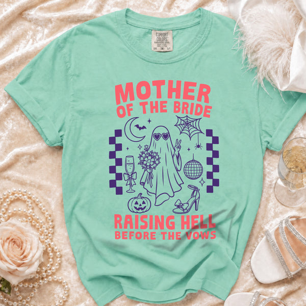 Mother of the Bride T-Shirt in Island Reef