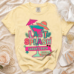 Last Splash Sarah's Bach Malibu CA Summer 2026 graphic t-shirt.