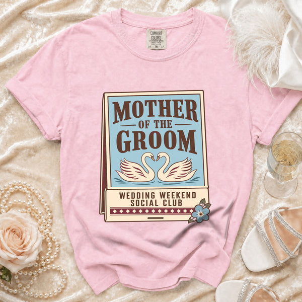 Mother Groom T-shirt in Blossom