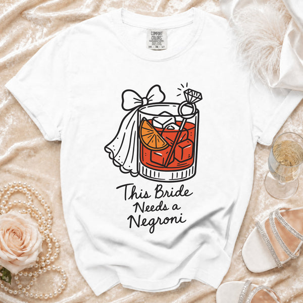 Bride Negroni T-shirt in White