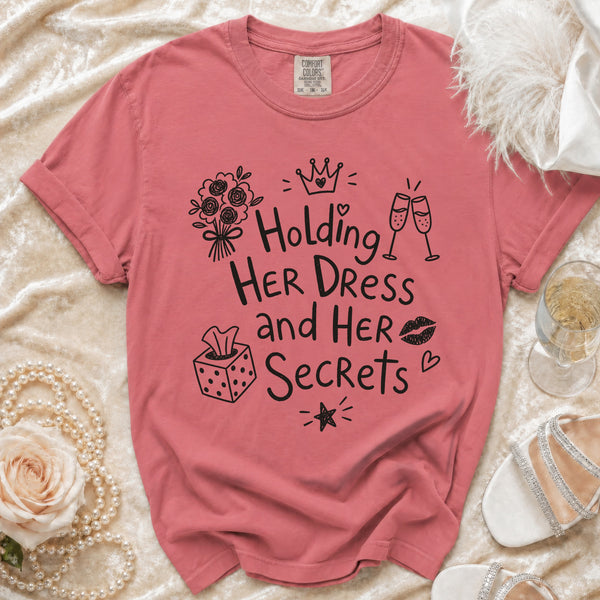 Maid of Honor T-Shirt in Watermelon