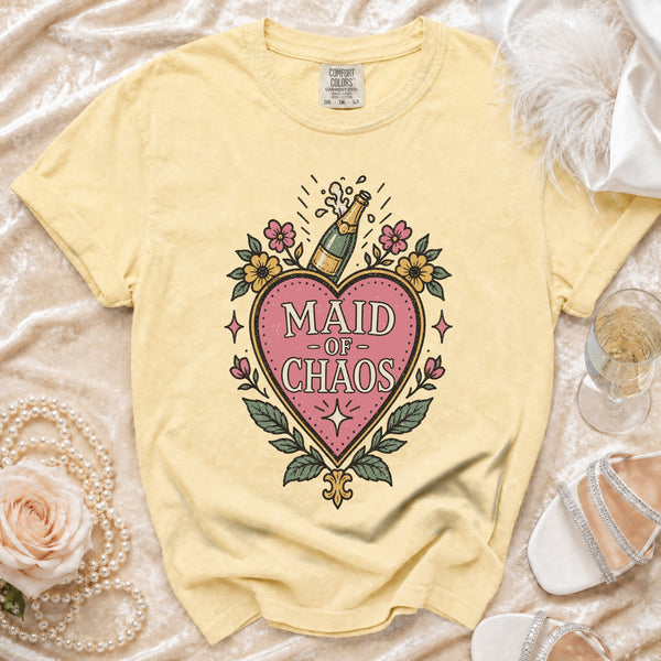 Maid of Chaos T-Shirt in Butter