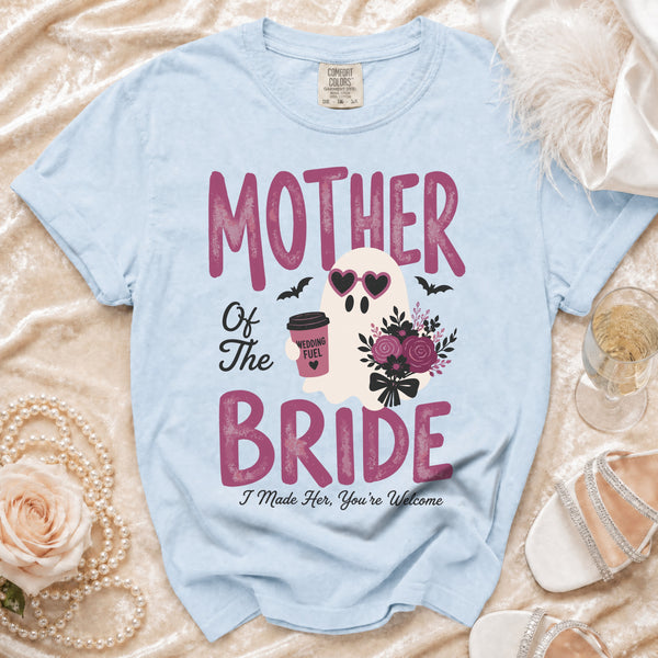 Mother Bride T-Shirt in Chambray