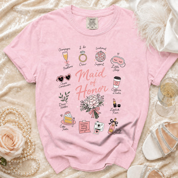 Maid of Honor Tee in Blossom