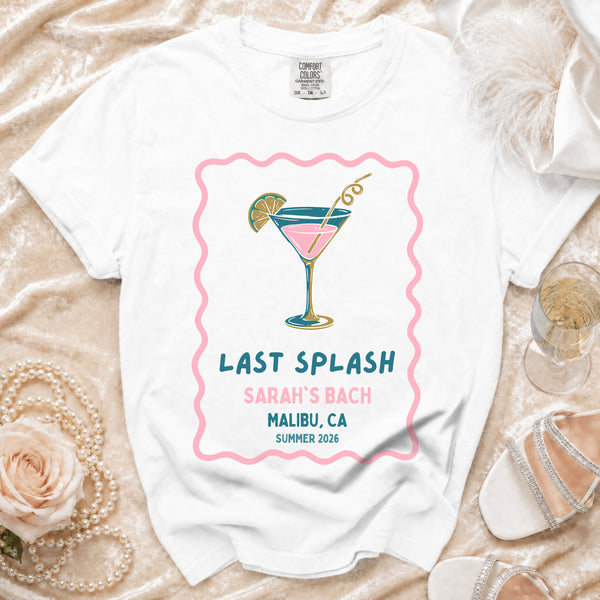 Last Splash Bach Celebration T-Shirt in White